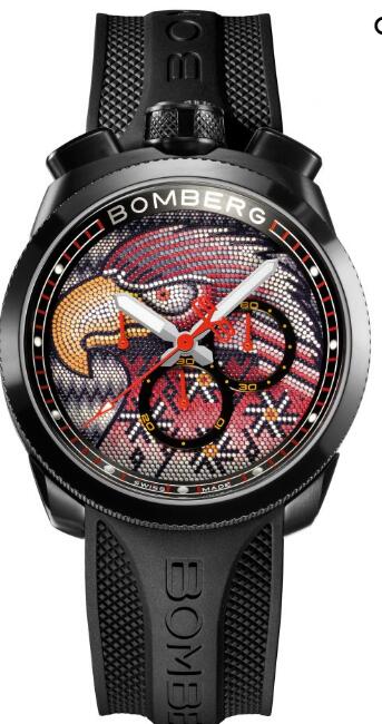 Bomberg Replica Watch BOLT-68 EAGLE RED & BLACK BS45CHPBA.EGP-2.3